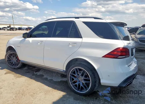 2018 Mercedes-Benz Gle 63 Amg-S 4Matic from USA, damaged, VIN 4JGDA7FB0JB071720